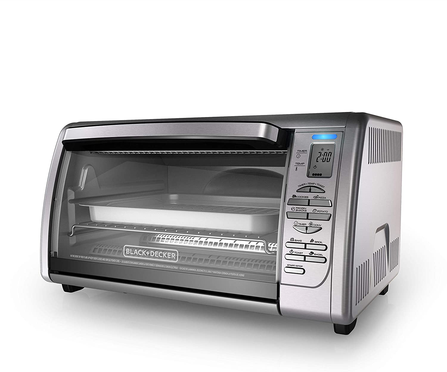 BLACK+DECKER 02648008504 Countertop Convection Toaster Oven