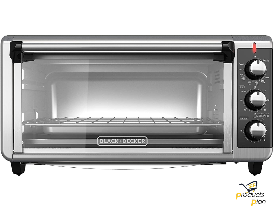 Image of BLACK+DECKER TO3250XSB 8-Slice Extra Wide Convection Countertop Oven on Productsplan.com
