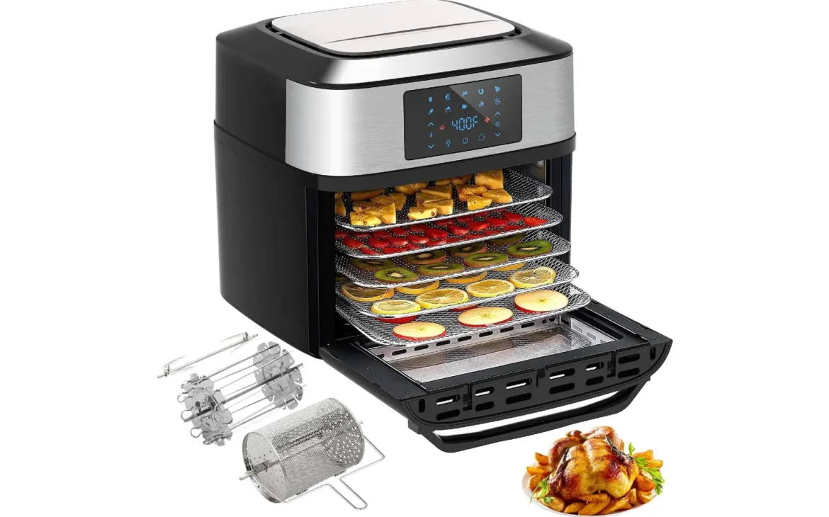 7. Iconiteser 1800W Toaster Oven Air Fryer Combo